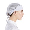 Nanxson 3pcs Chef Hat Adjustable Food Service Hair Nets Kitchen