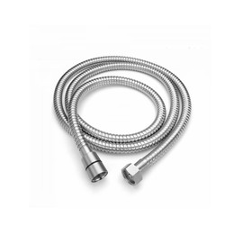 VIBORG SUS304 Stainless Steel 1.7-Meter Extra-Long Flexible Shower Hose with Embedded Washers Universal Replacement Anti-Kink Shower Water Pipe Cable for Handheld Showerhead Satin Nickel