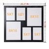 MONT PLEASANT Collage Picture Frame 5x7 and 8x10 Photos -Large