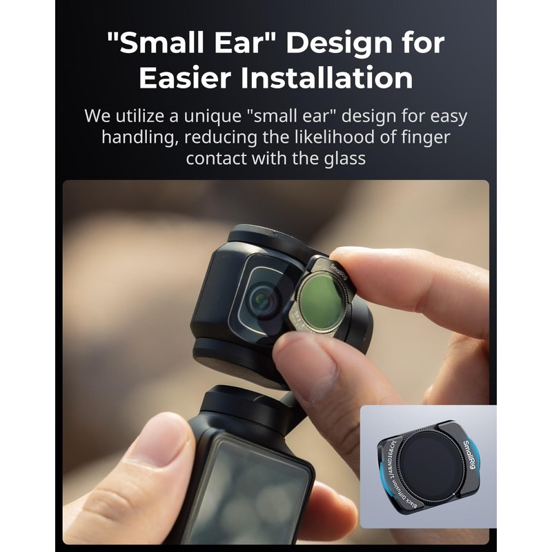 SMALLRIG Multifunctional Filter Kit for DJI Osmo Pocket 3 5122