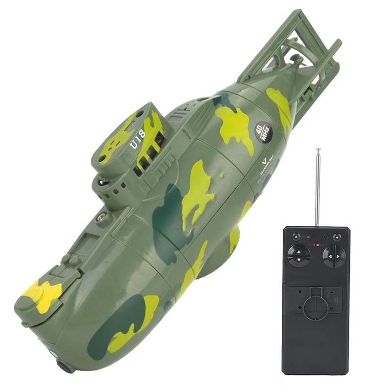 Mini Simulation Military Remote Control 6 Channel Submarine Toy Model