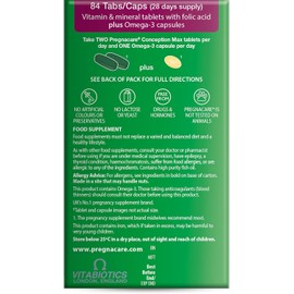 4 x Pregnacare Max Conception and Fertility for Women - Maximum Support for Women Fertility and Conception