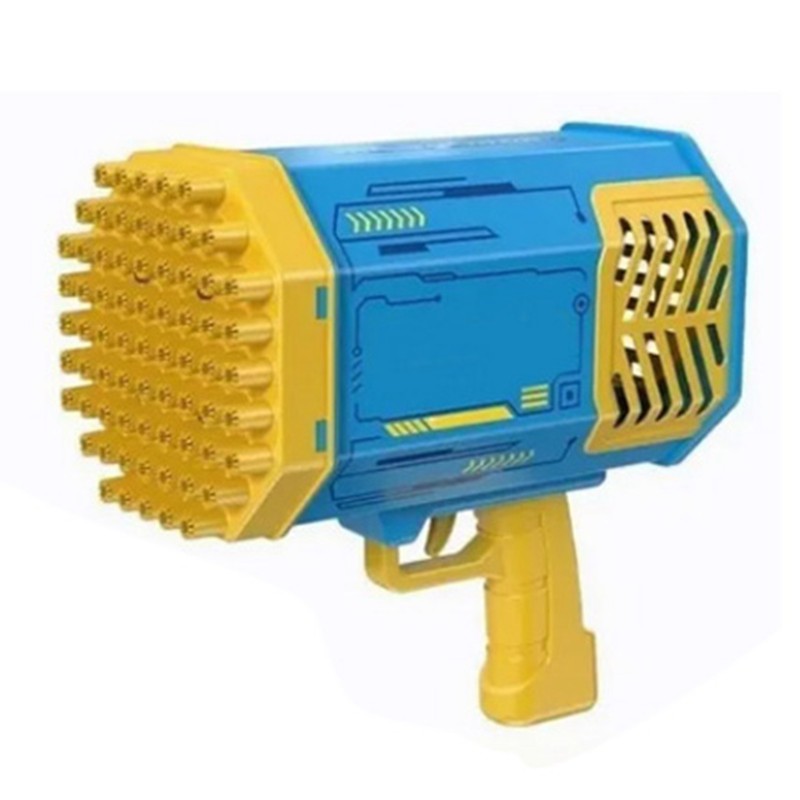 Automatic Handheld Bubble Machine Cool Fan Mode 69 Bubble Holes