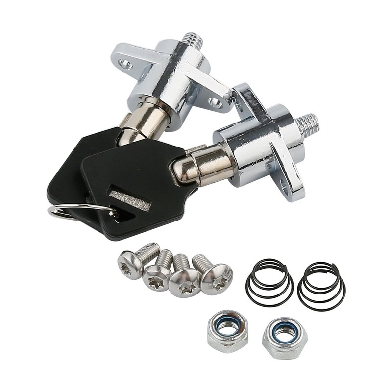 TCMT 2x Hard Saddlebag Lock Key Set Fits For Harley