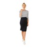 Vertbaudet Stretch Jersey Maternity Skirt, black