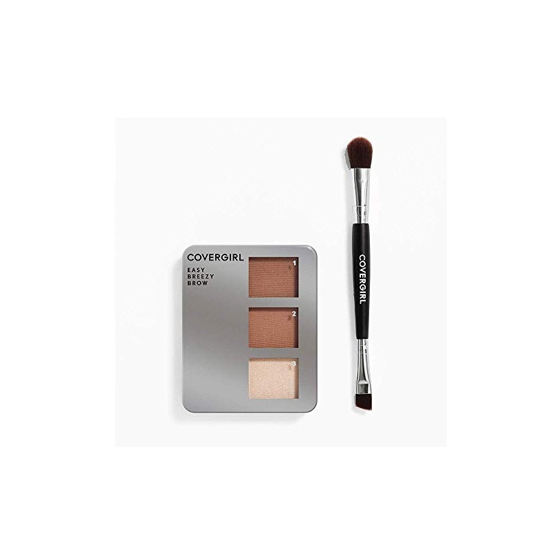 CoverGirl Kit de Cejas Easy Breezy Brow, Rich Brown, 4