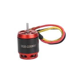 RC Brushless Motor Stable Power Output High Conversion 3542 Brushless Motor Fit for AXIAL SCX10 90046 1/10 RC Crawler Car 2250KV