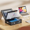 JHSafer Fireproof Document Box with lock, File Organizer with Fireproof