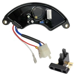 Generator Avr Automatic Voltage Regulator Compatible with Honda Predator Champion Firman DuroMax 6000w 6500w 7000w 8000w 8500w 9000w watt 6KW 6.5KW 7KW 9KW Homelite 6500 and Carbon Brush 5-9 kW