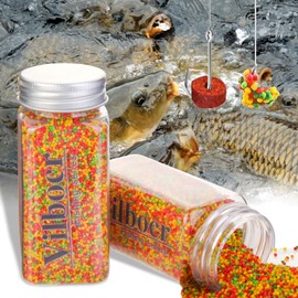 Vilbocr Power bait Fishing Dough Bait, Scent Dispersion Technology, Irresistible Scent and Flavor Ideal for carp and Other freshwater fish Species (Tricolor millet)