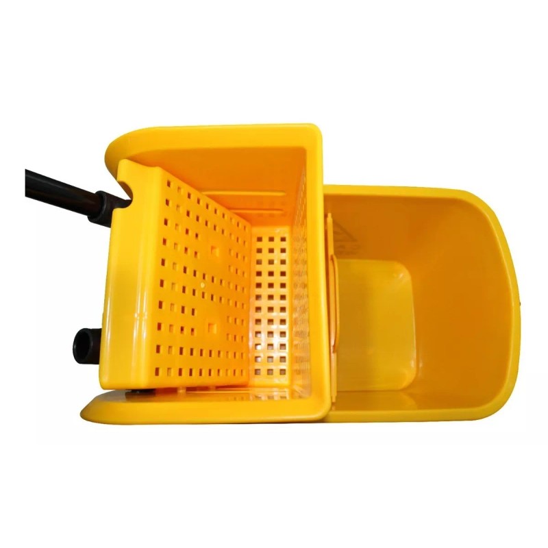 Dalpro Cubeta De Carrito Con Exprimidor 20 Litros Color Amarillo
