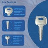 Pack of 5 ERA Cockspur Charisma Window Handle Replacement Keys