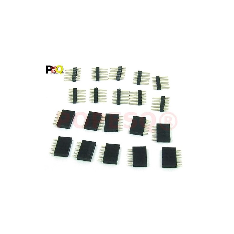 POPESQ® #A1998 Female Header and Pin Header Kit 2.54 mm