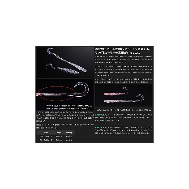 JACKALL Tide Curly 2.0 Sparkle Sardine