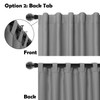 DWCN Patio Sliding Door Curtains - Extra Wide Curtains for