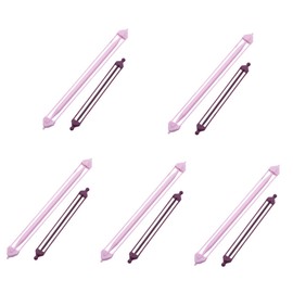 DOITOOL 10 Pcs Lightweight Knitting Stitch Holders E Type Safety Pins for DIY Yarn Crafts Portable Stitch Markers for Beginners Professionals for Crochet Lovers