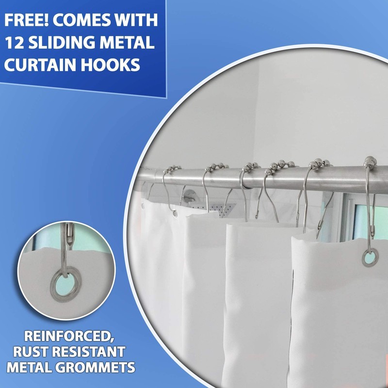 Mermaid Shower Curtain for Gothic Bathroom Decor- Gothic Shower Curtain