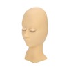Eyelash Mannequin Head High Simulation Elastic Washable Soft Silicone Makeup