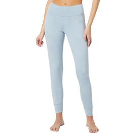 Hot Chillys Women's Clima-Tek Jogger Midweight Relaxed Fit Base Layer - Ashley Blue Heather, X-Large