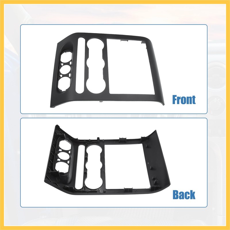REPAIROCK Front Dash Radio Bezel Center Trim Panel Cover for