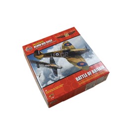 Airfix Presents Blood Red Skies Battle of Britain 1:72 WWII Air Combat Tabletop War Game Starter Set A1500