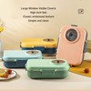 Bento Box 4 Compartments 1200ml 304 Stainless Steel Insulated with