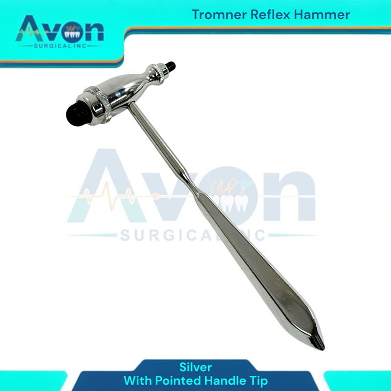 Taylor Percussion Reflex Hammer Plastic Construction Compact with Retracting Filament