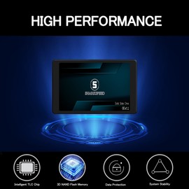 SHARKSPEED Internal SSD 1TB 2.5" SATA 3 6GB/s 3D NAND Solid State Drive (1TB 2.5")
