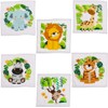 OOTB Safari Zoo Animals Magic Flannel Cloth Travel Towel Kids
