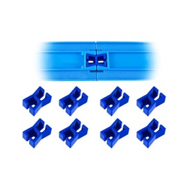Digi Base Convex Joint Parts for Plarail (8 Pieces) Blue 19123