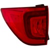 HEADLIGHTSDEPOT Tail Light Compatible With Honda Pilot Passport 2016-2023 CAPA