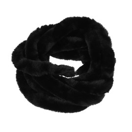 EXCEART Faux Fur Border Faux Fur Ribbon Decorative Ribbon Christmas Coin Ribbon Plush Trim Fabric Roll Christmas Tree Garland for Slippers Collar Cuddly Toy Decoration 5 m Black