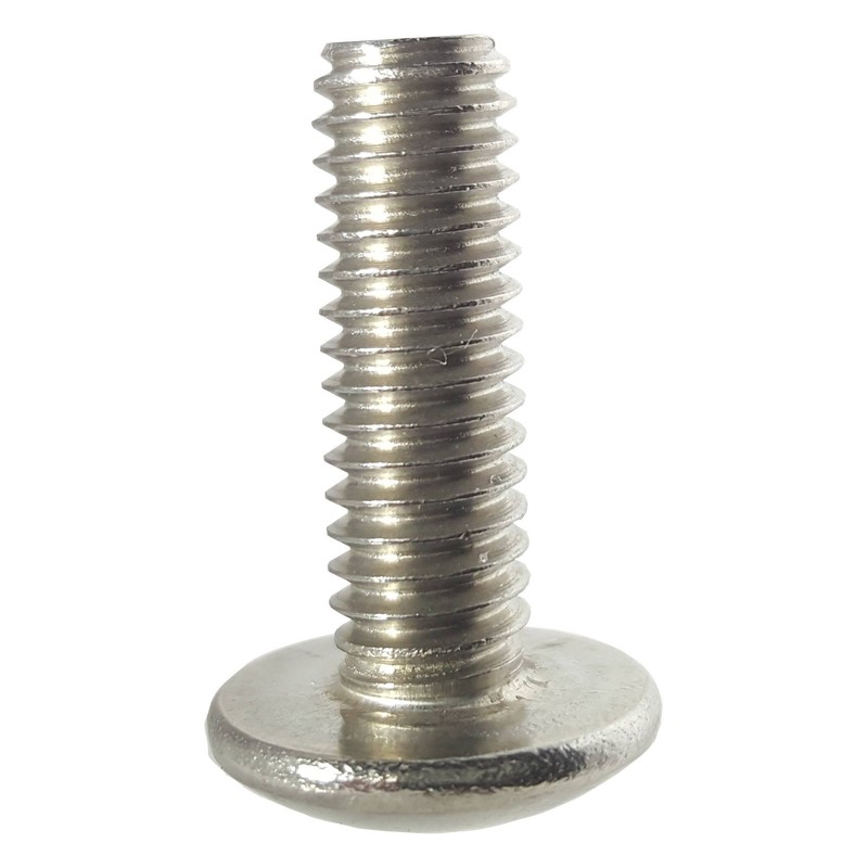 1/4-20 x 3 Truss Head Machine Screws, Full Thread, Phillips