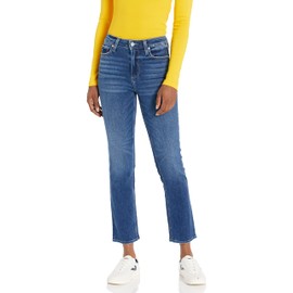 PAIGE Women's Cindy Transcend Vintage HIGH Rise Cropped Straight Leg Jean, ROAM, 26