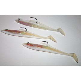 Sidewinder Bloodhead Sandeels 6" pack of 3