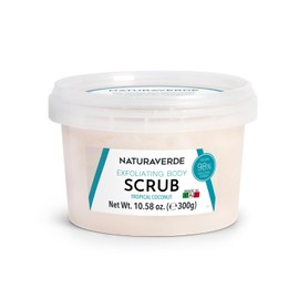 NaturaverdePro Tropical Coconut Ingrown Hair & Bumps Exfoliating Body Scrub, Sugar Scrub for Body and Post-Wax Care, Infused with Glycerin & Fruit Oils, Natural Skin Care for All Skin Types - 10.58 oz