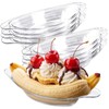 JarThenaAMCS 20 Pack Banana Split Boat Bowls 6 Oz Ice