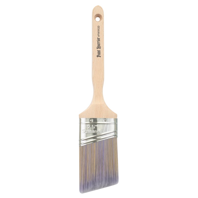 Paint Warrior 3 Pack Angled Paint Brush Genesis Box (1.5-2.0-2.5")