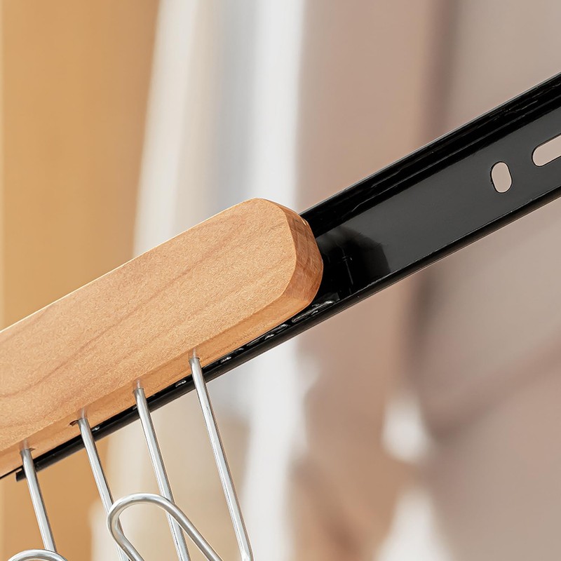 Pull Out Bra Hanger for Closet, Sliding Hooks Rack for