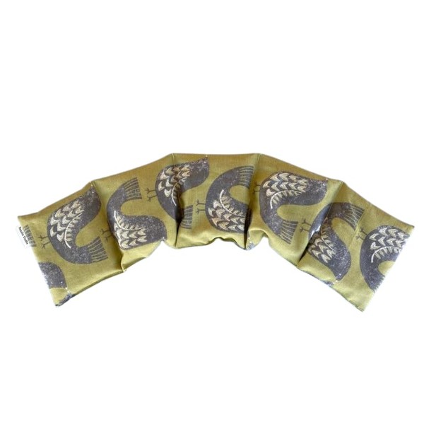 Microwaveable Neck and Shoulder Heat Pack Filled with Cherry Stones