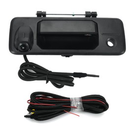 Rear Tailgate Handle w/Backup Camera & Key Hole Comes with RCA Plug for Toyota Tundra 2014-2019 Toyota Tacoma 2016-2020 69090-0C090