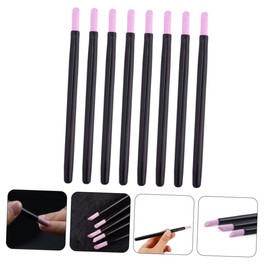 FRCOLOR 8pcs Manicure Cuticle Remover and Nail Polishing Pens Nail Art Tools for Easy Care and Engraving Ergonomic Design for Home and