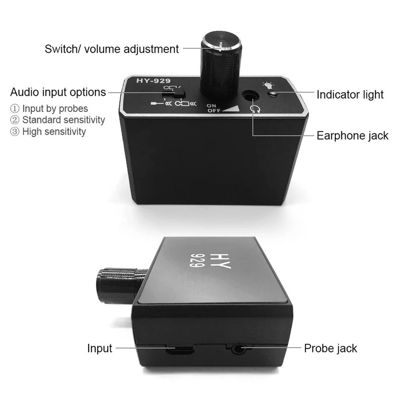 Underground Water Leak Detector Water Pipe Leakage Detector, Pipe Leak