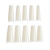 FingerPaints Coffin Shape Half Well Tips, Flexible, Quick to Apply
