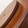Bamboo Lazy Susan Organizer, 12'' Turntable Bamboo Tray with Removable