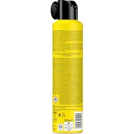 Got2b Spray para cabello, GLUED, resistente al agua, ultra fijacin, frmula vegana sin sulfatos, siliconas, ni parbenos, 300ml.                        