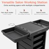 TASALON Salon Trolley Cart for Salon Station - Space Saving