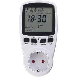 revolt Switching Timer: Digital Timer with XXL Display and Minute Accurate Switch (Timer Minutes Switch, Programmable Timer, Electronic)