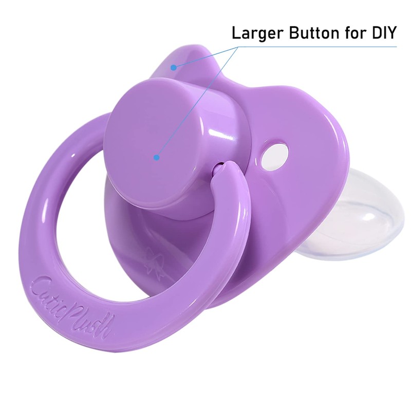 CutiePlusU Adult Size Dummy - Large Teat Shield 3 Paci