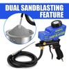 NANPU Light-Duty Air Sandblaster Gun Kit with Siphon & Gravity